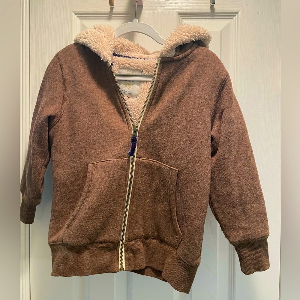 Mini Boden Fleece Lined Hoodie